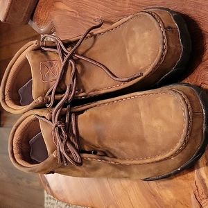 Twisted X - Driving Mocs Steel-Toe Chukka - 7.5